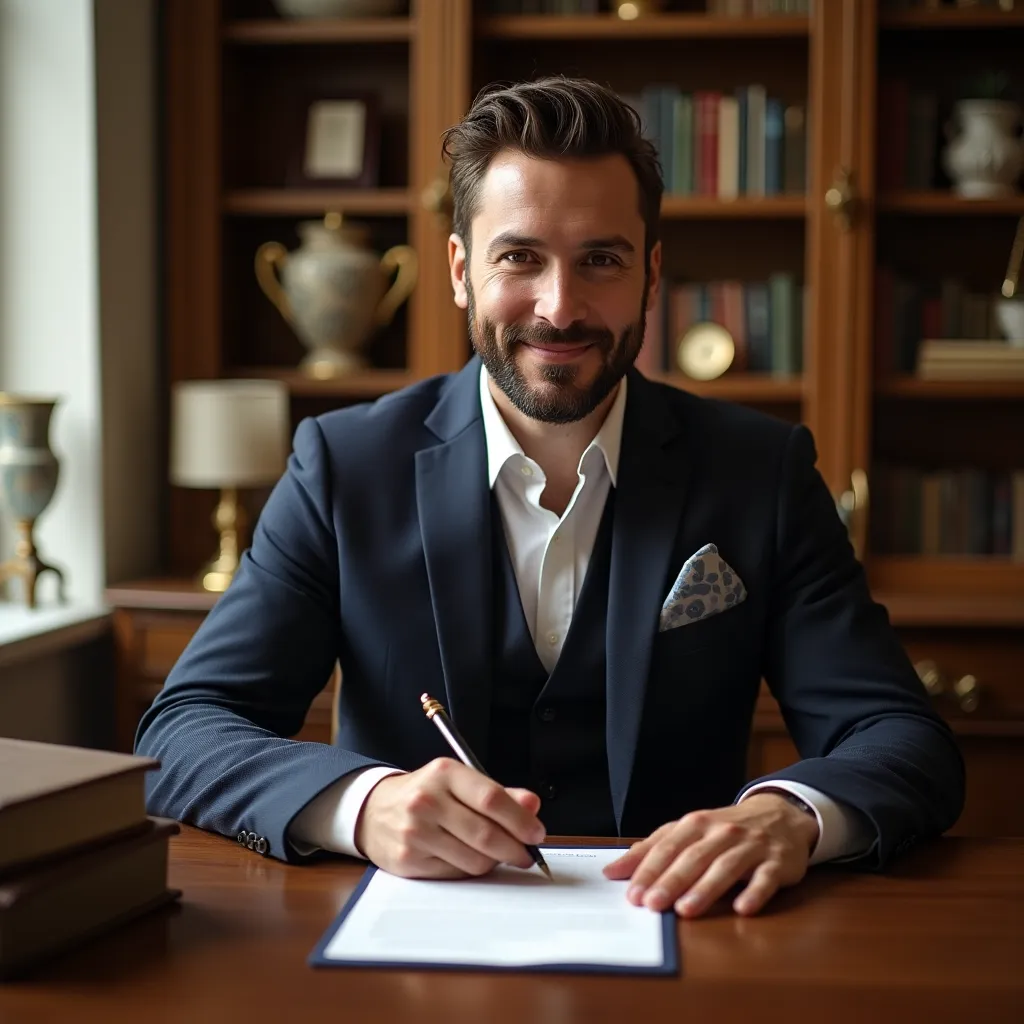Thomas Girard, Agent de Notariat
